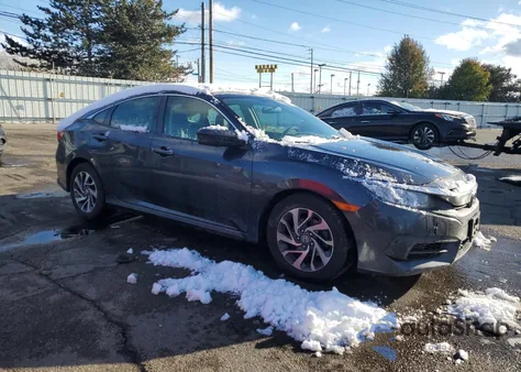 2017 Honda Civic Ex from USA, damaged, VIN 19XFC2F75HE202689